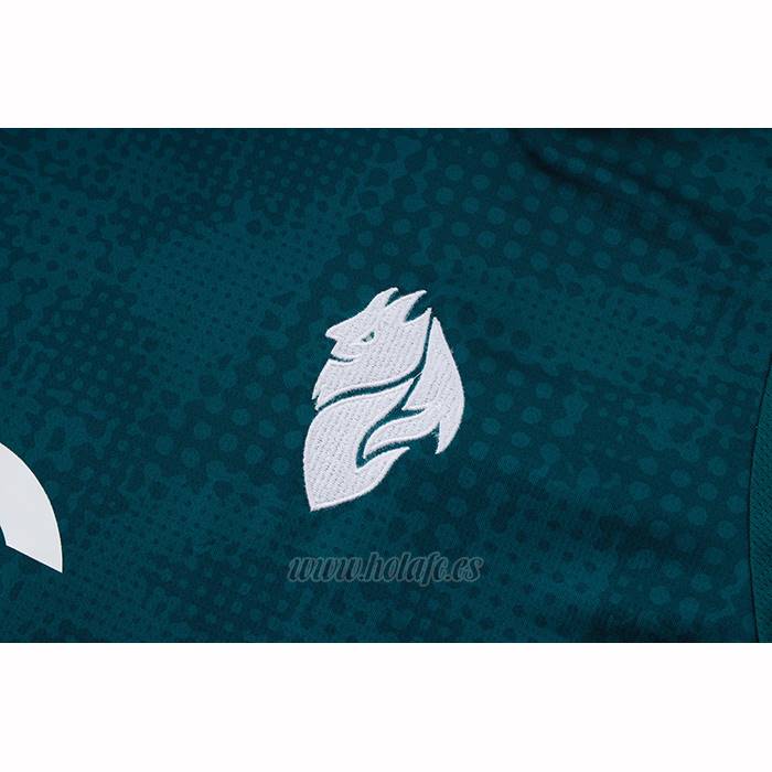 Chandal del AC Milan Manga Corta 2025-2026 Verde - Pantalon Corto